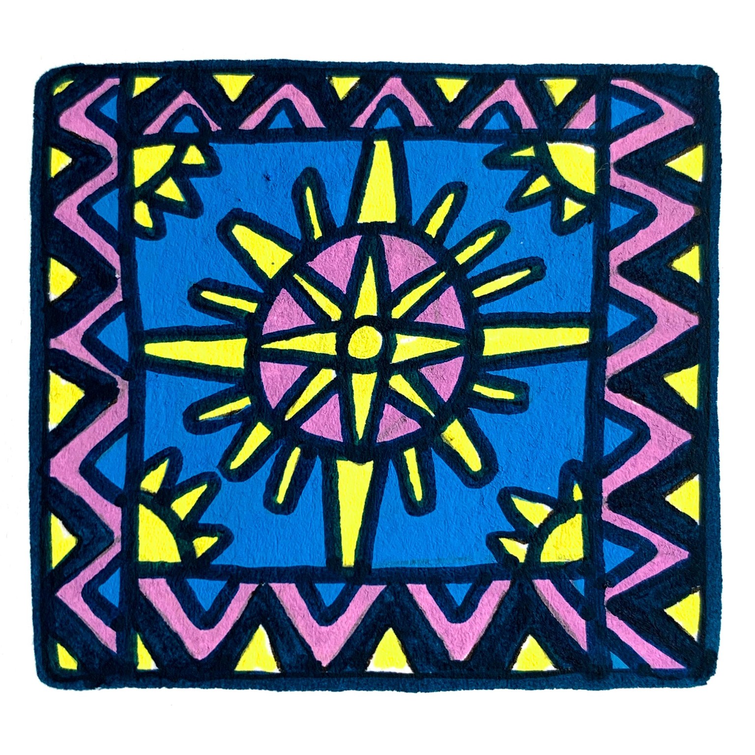 My Scaredy-Cat Rug - image 1 - student project