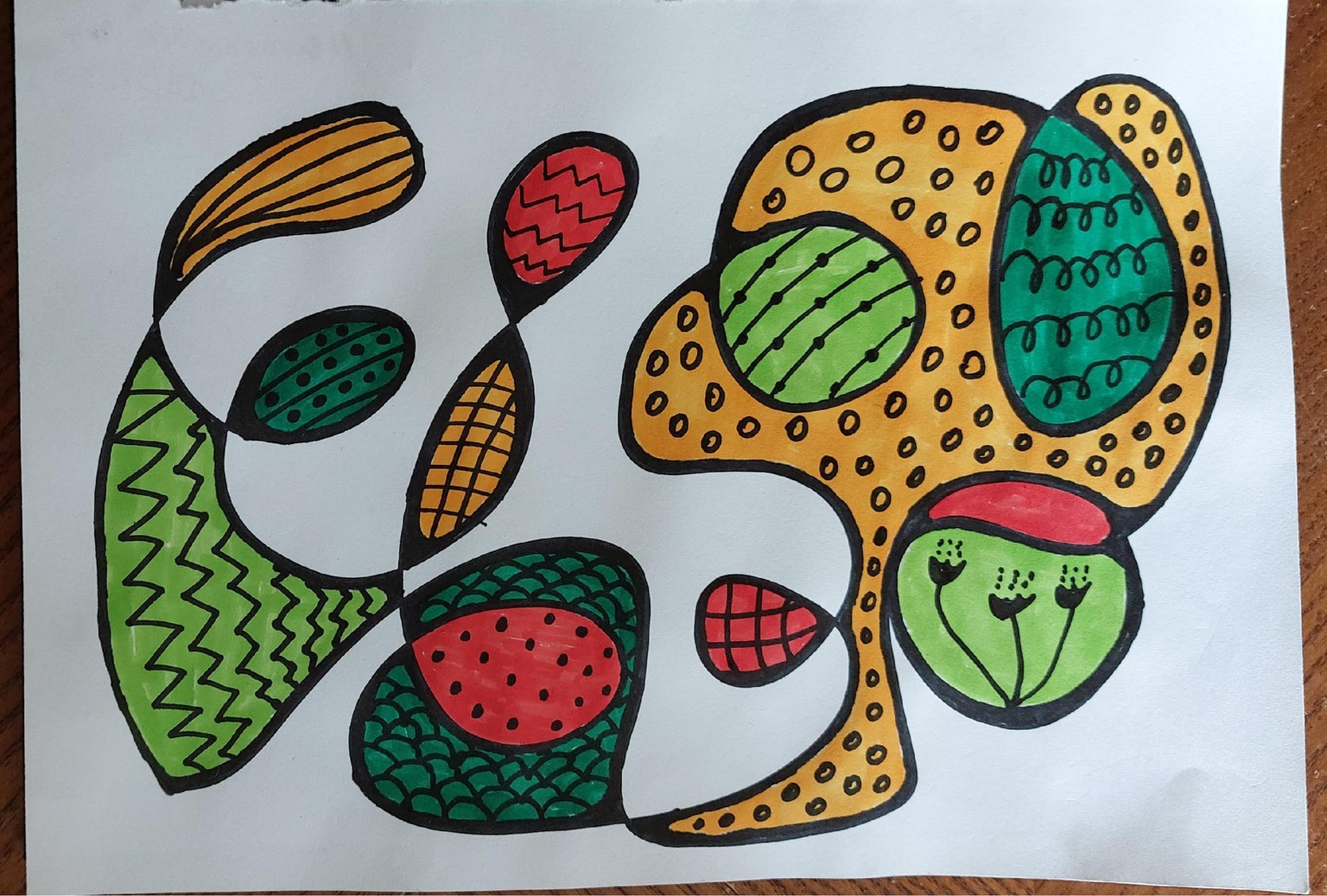 Drawings created during course - image 2 - student project
