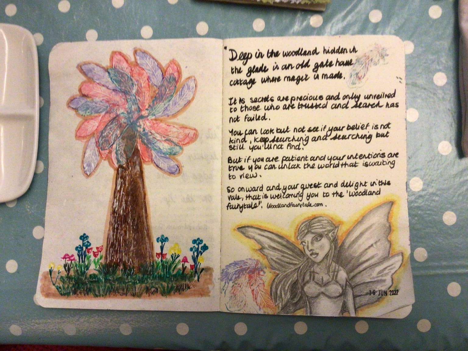 Nature Journaling with Helen Colebrook:Lesson 2 Leaf Printing - image 6 - student project