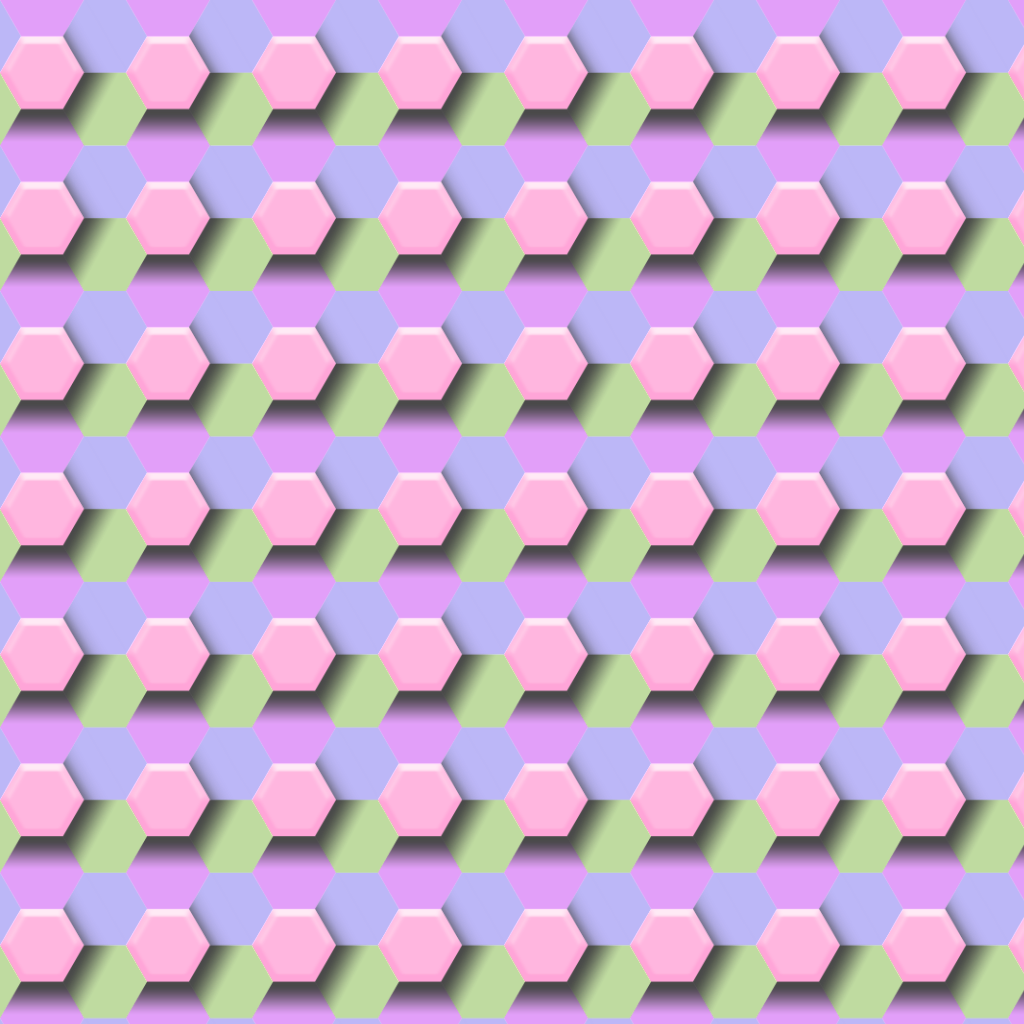 Hexagon pattern - image 1 - student project