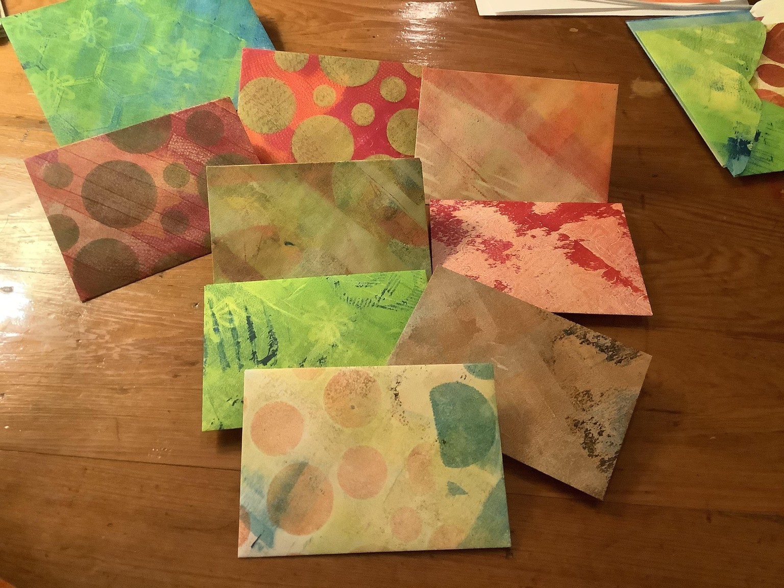 Lucie's Little Envelopes class ... so much fun! - image 2 - student project