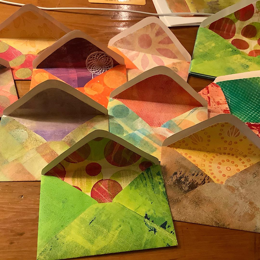 Lucie's Little Envelopes class ... so much fun! - image 1 - student project