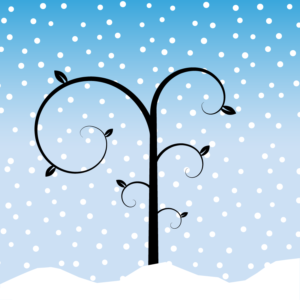 Whimsical Winter Tree - image 1 - student project