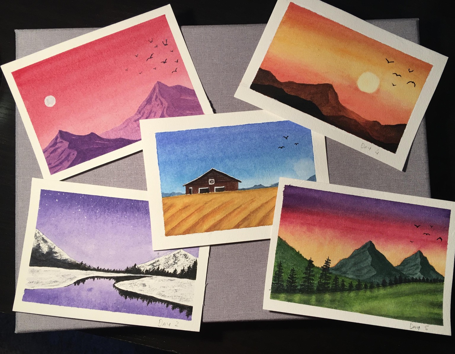 30 Day Watercolour Challenge - image 15 - student project
