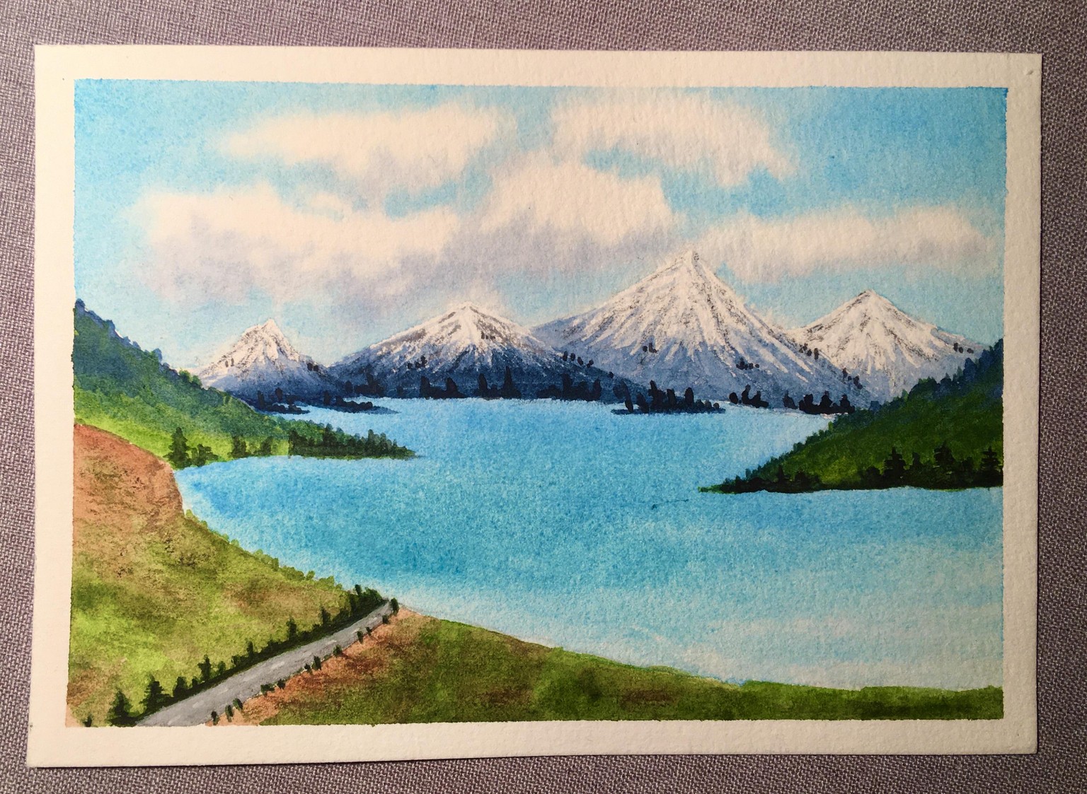 30 Day Watercolour Challenge - image 2 - student project