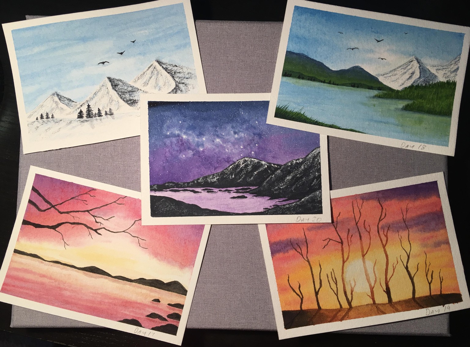 30 Day Watercolour Challenge - image 12 - student project