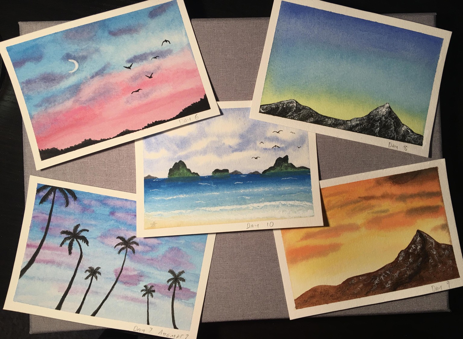 30 Day Watercolour Challenge - image 14 - student project