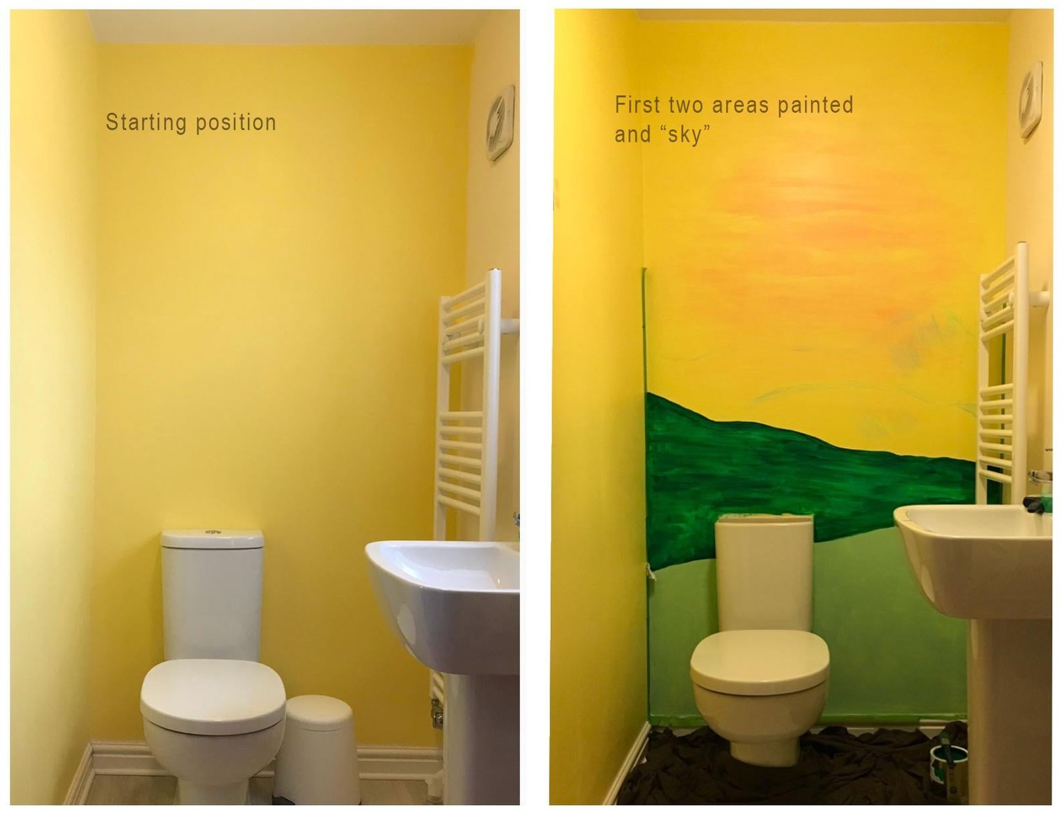 Bathroom Mural - image 1 - student project