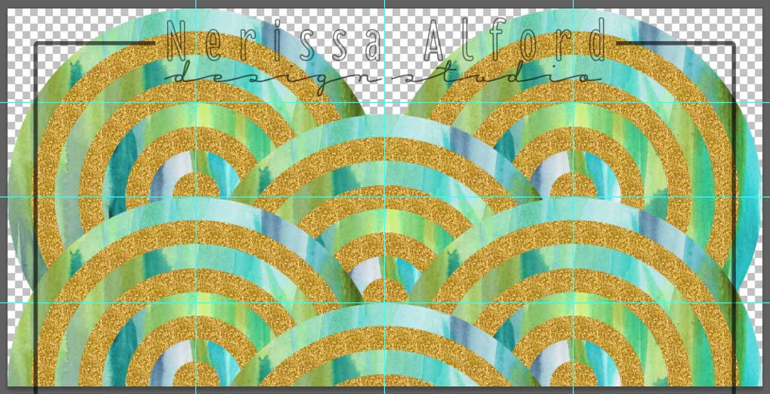 Overlapping & Random Circle Patterns - image 1 - student project