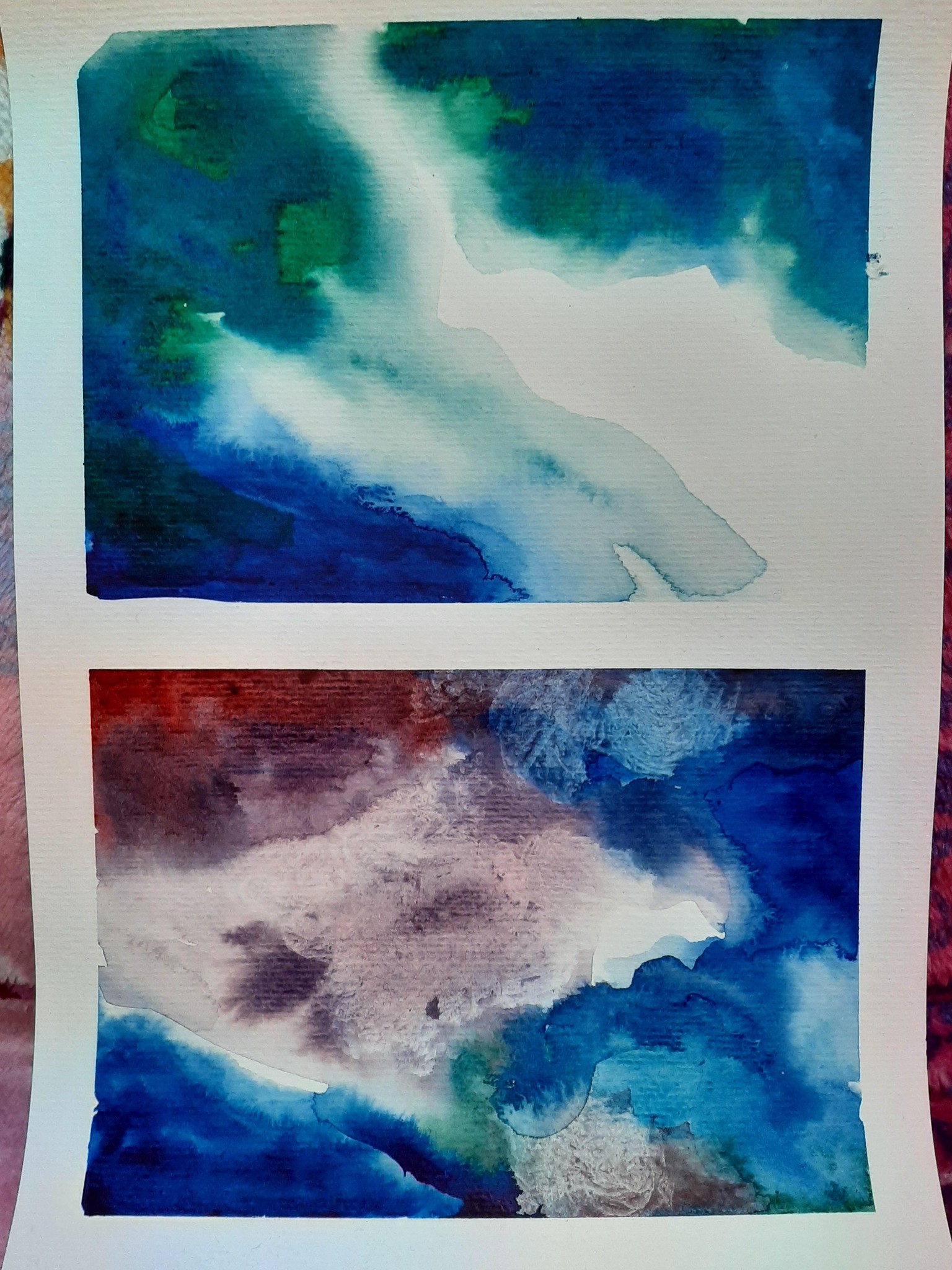 Experiments: tidepools and clouds - image 2 - student project