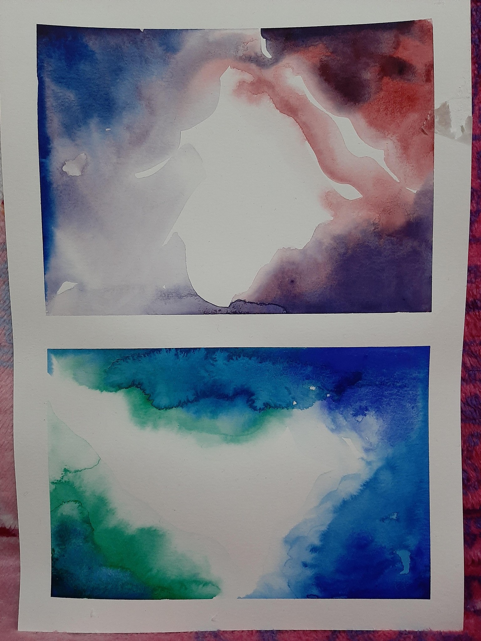Experiments: tidepools and clouds - image 1 - student project
