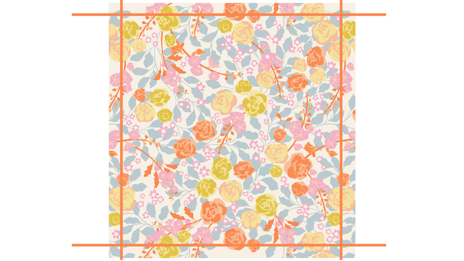 Flower Power Repeats - image 8 - student project