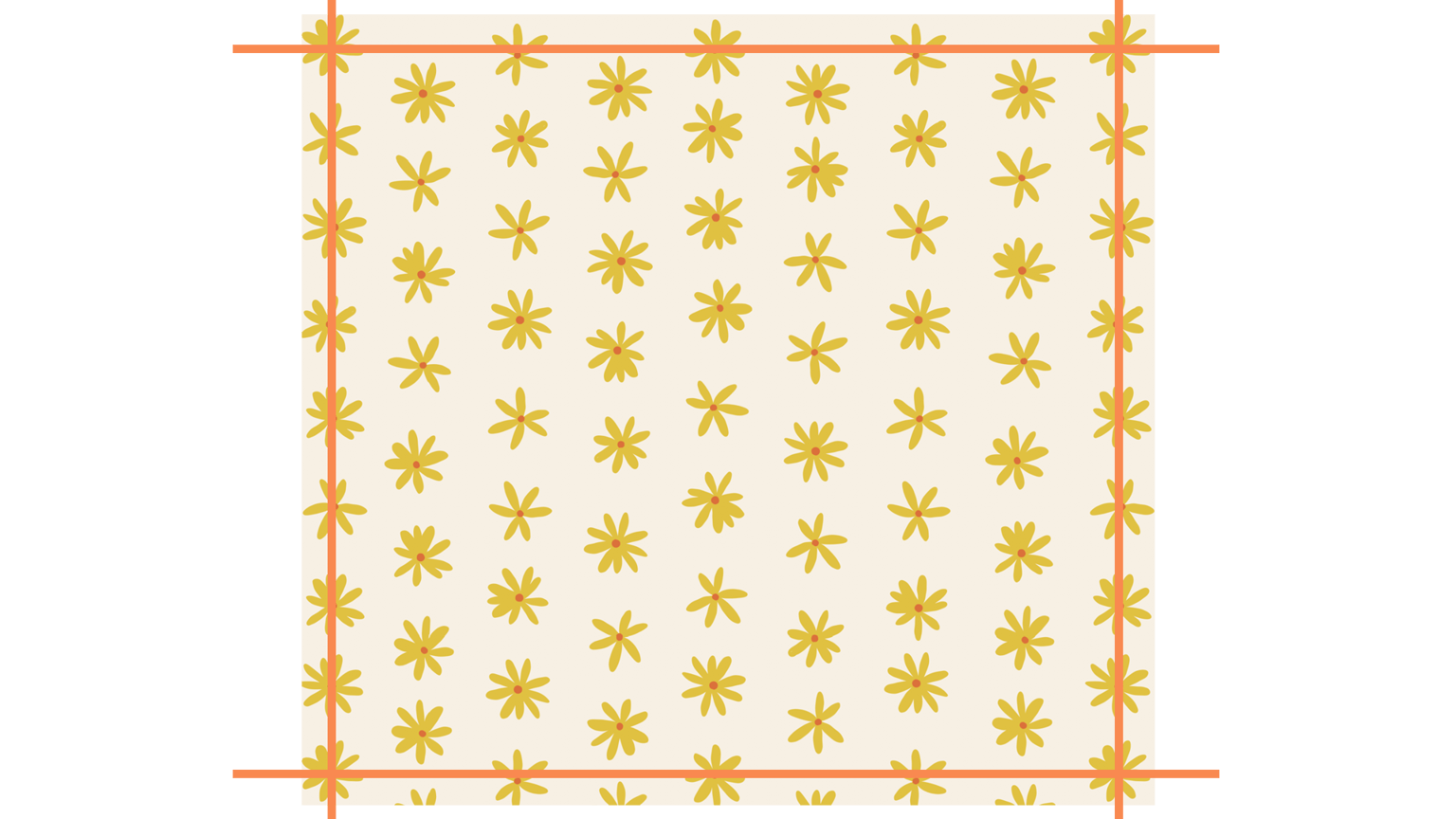Flower Power Repeats - image 2 - student project