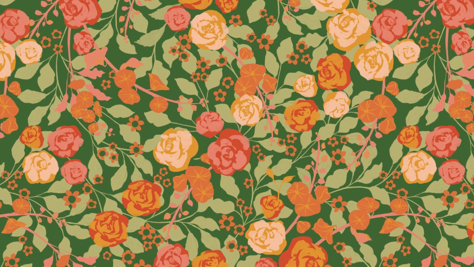 Flower Power Repeats - image 9 - student project