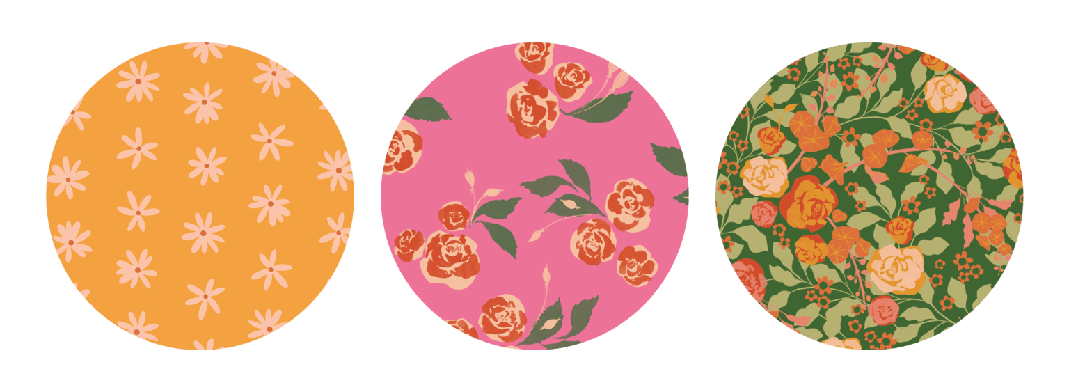 Flower Power Repeats - image 10 - student project