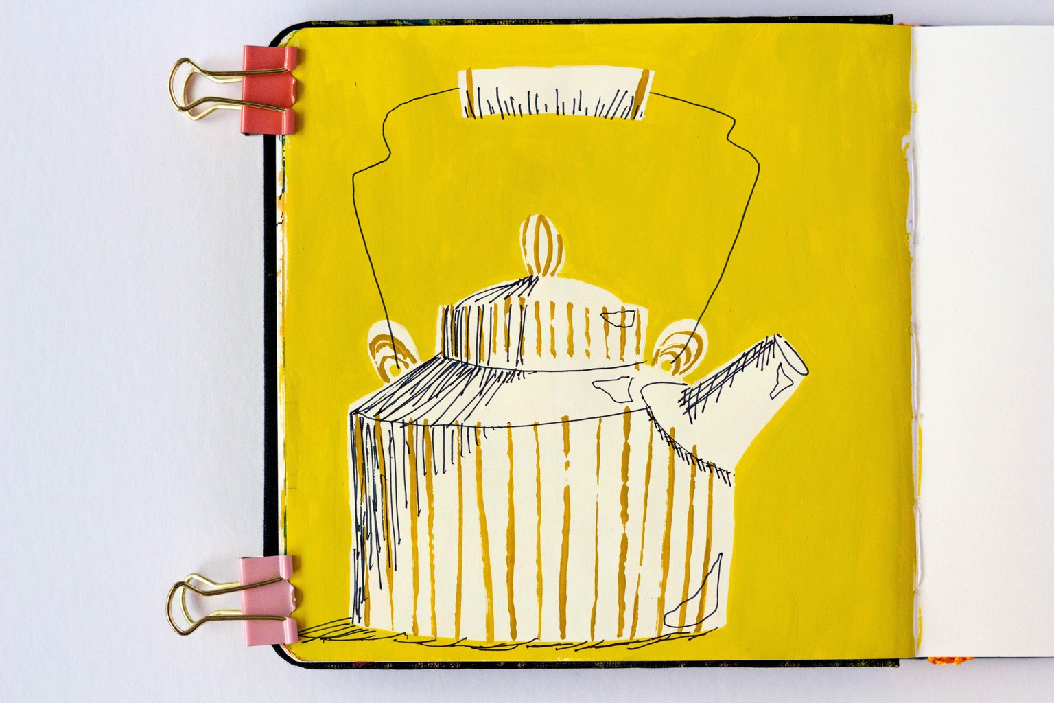 Stripey Tea Kettle - image 4 - student project
