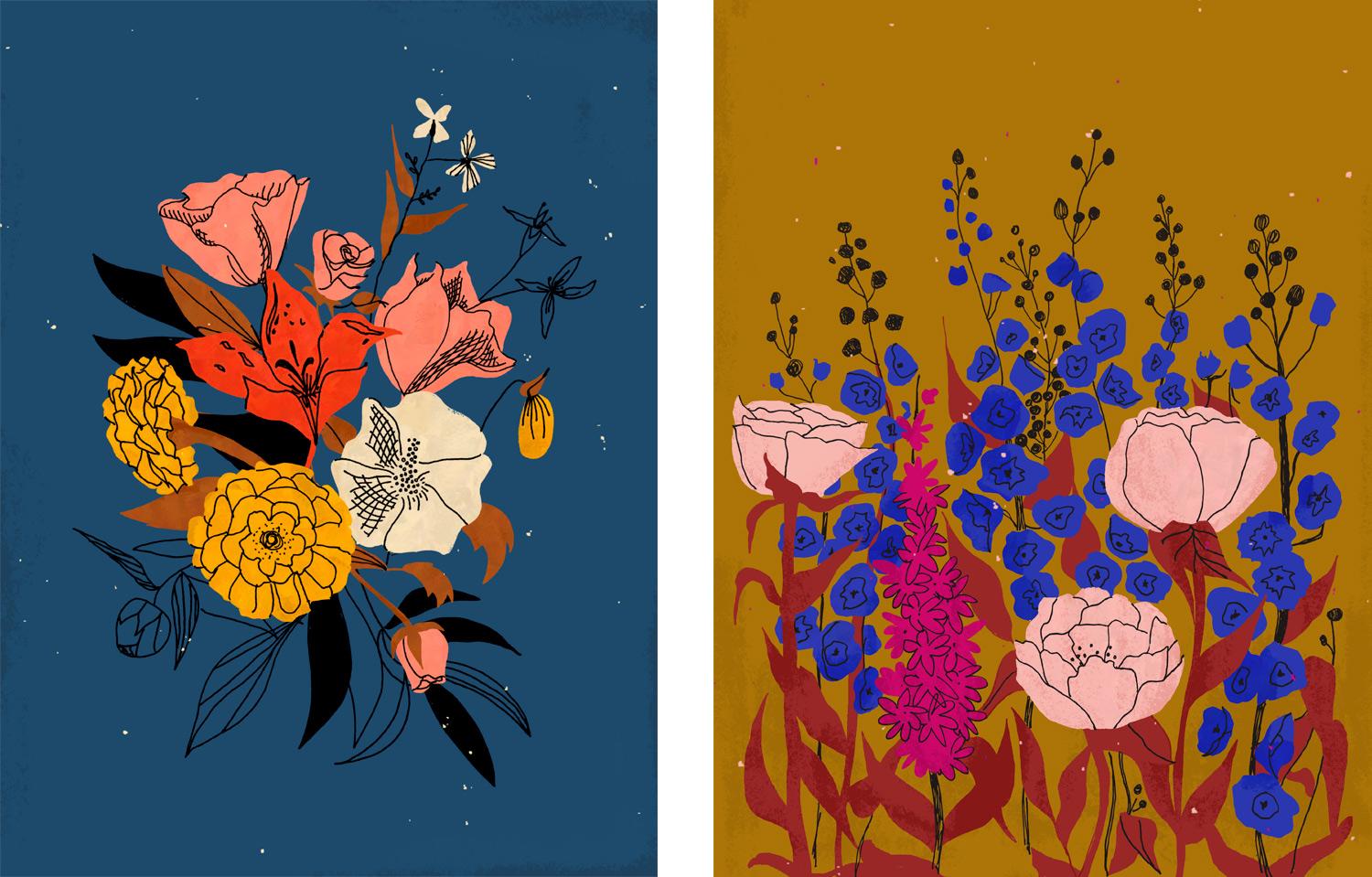 Floral Art Prints (HolycrapIlovethem) - image 1 - student project