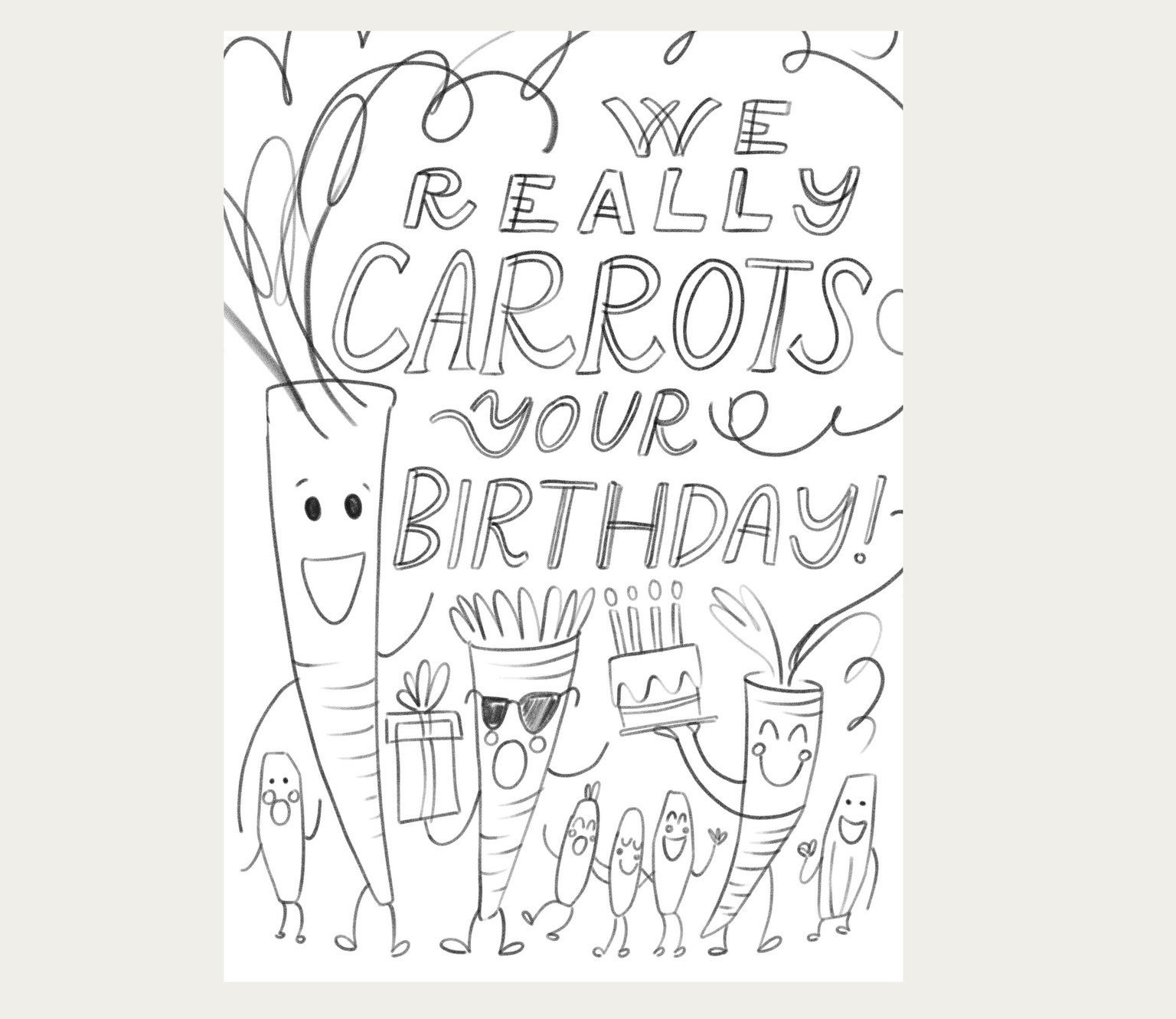 We REALLY Carrots Your Birthday! - image 2 - student project