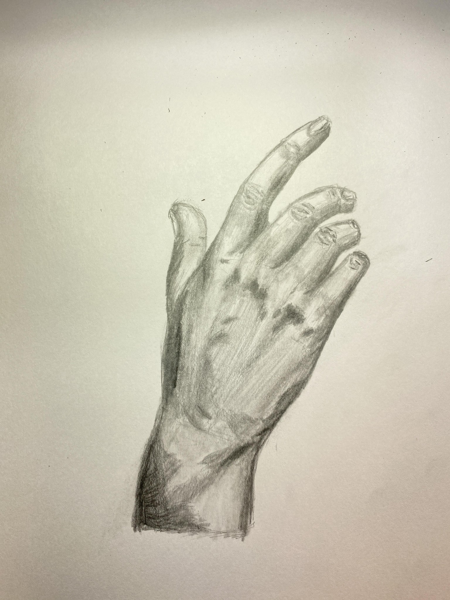 Ciara draws a hand! - image 1 - student project