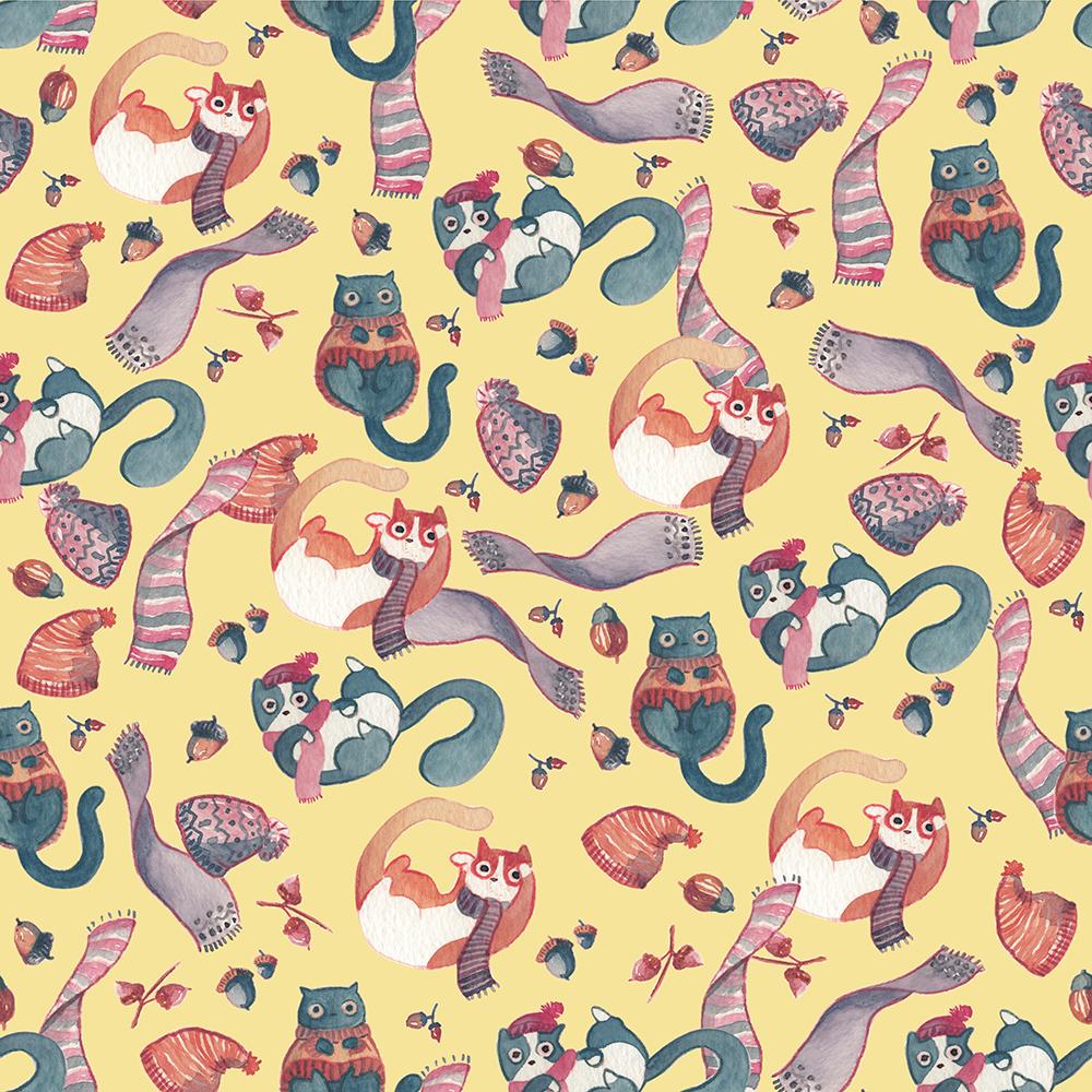 winter cats - image 3 - student project