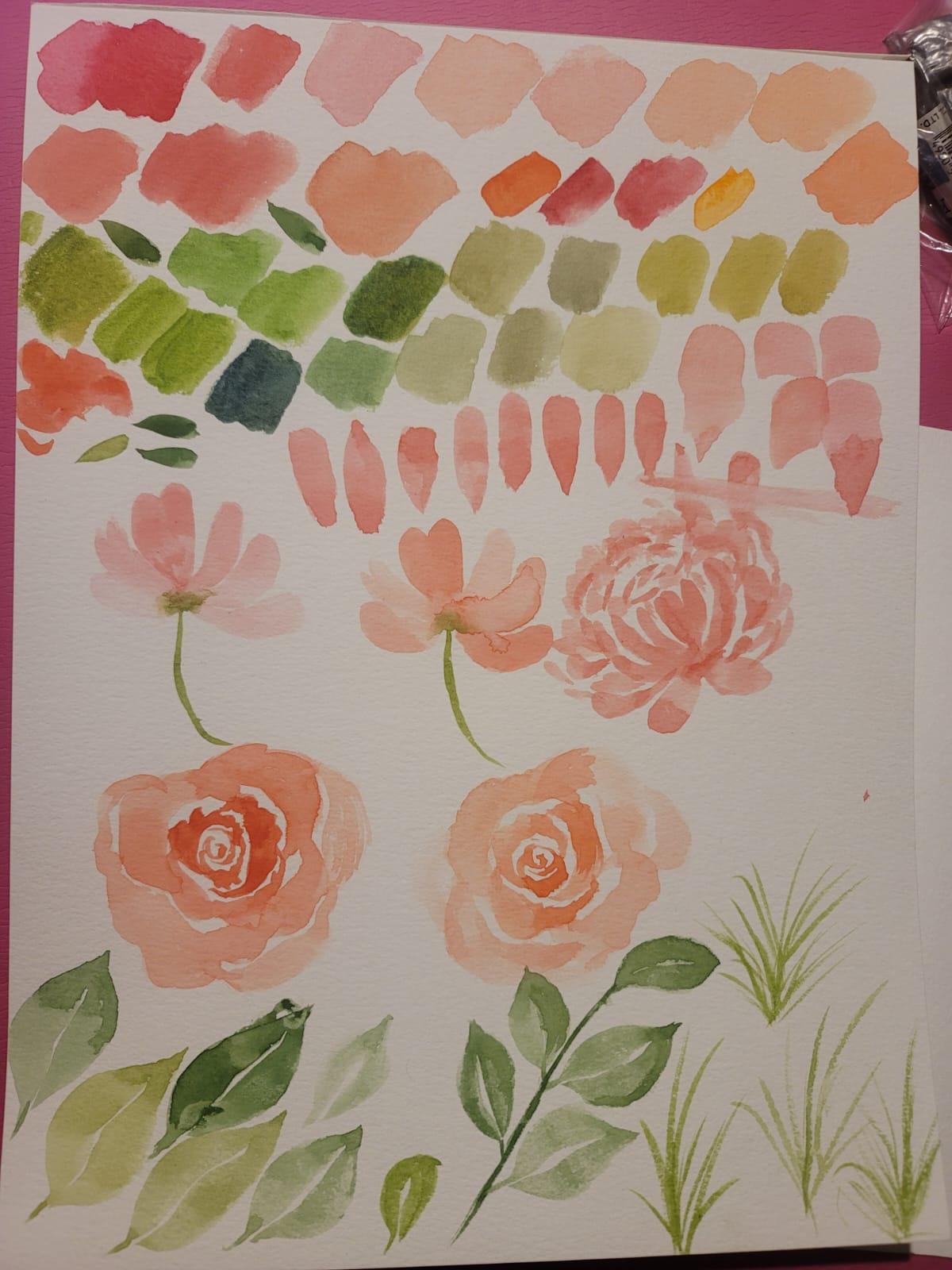 My First watercolor lesson - image 1 - student project