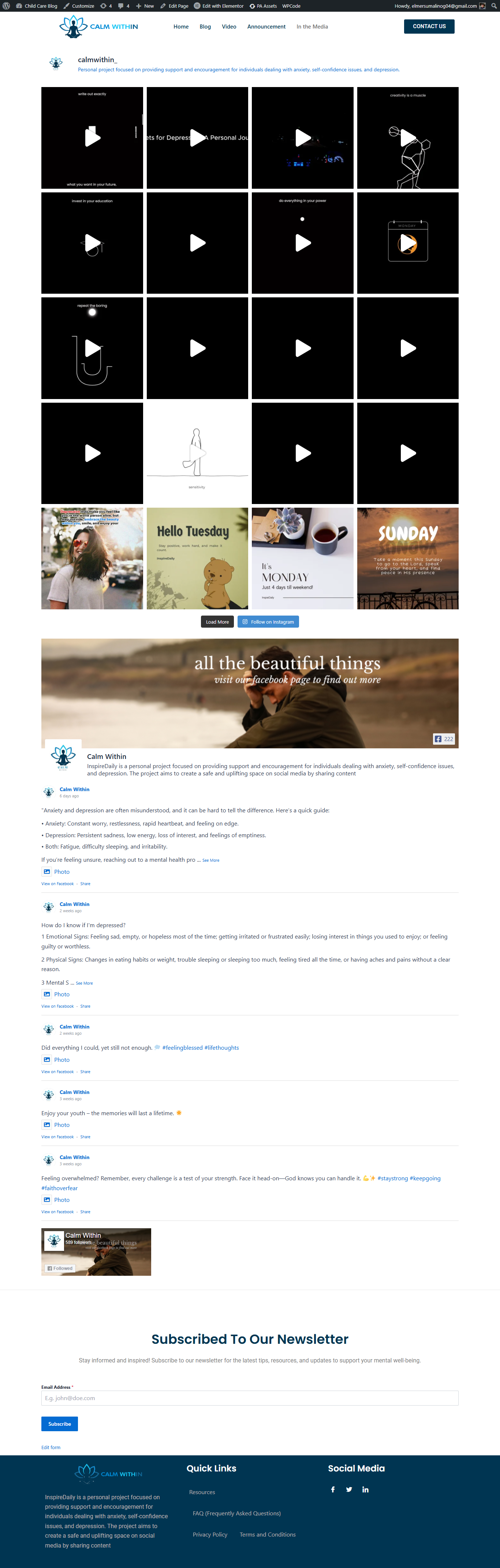 MY FIRST BLOG PAGE (https://calmwithin. site/) - image 5 - student project