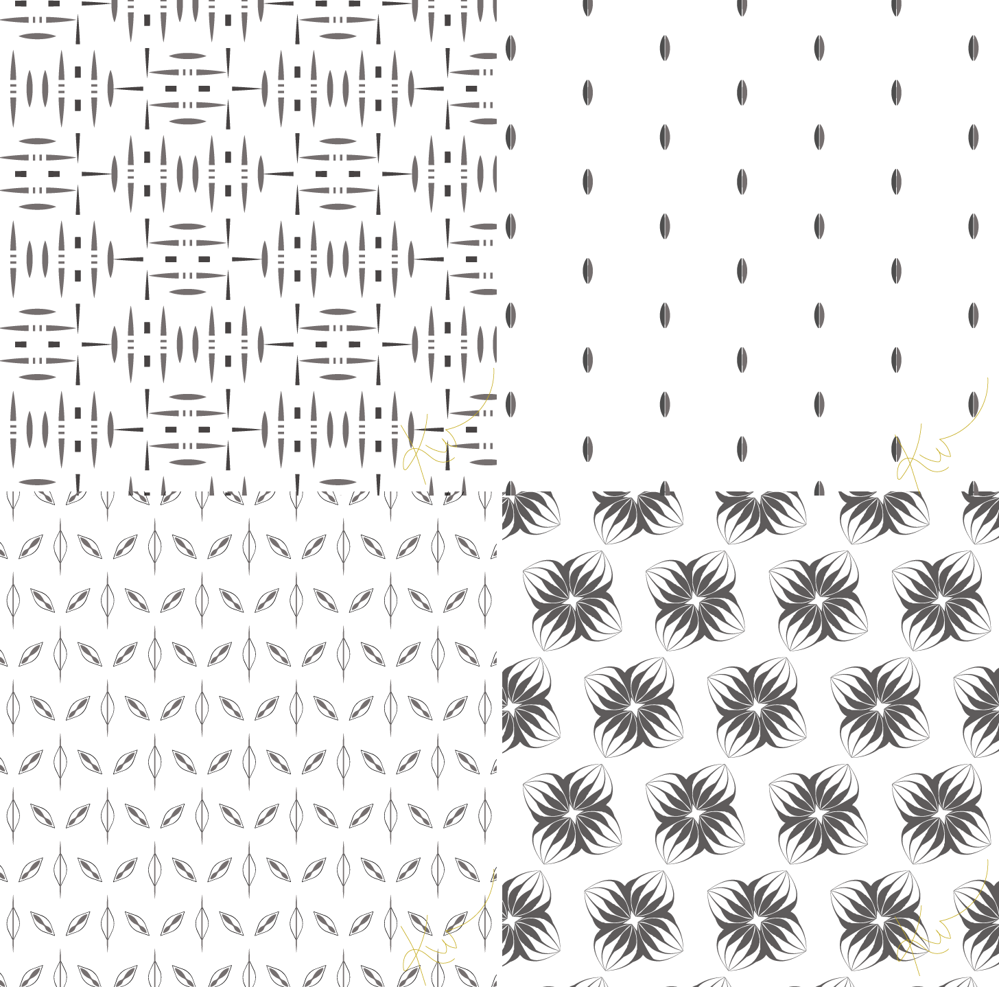 Projects I, II, and Final: Intro to Surface Design - image 1 - student project