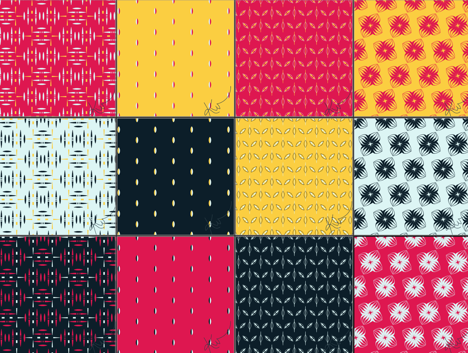 Projects I, II, and Final: Intro to Surface Design - image 2 - student project