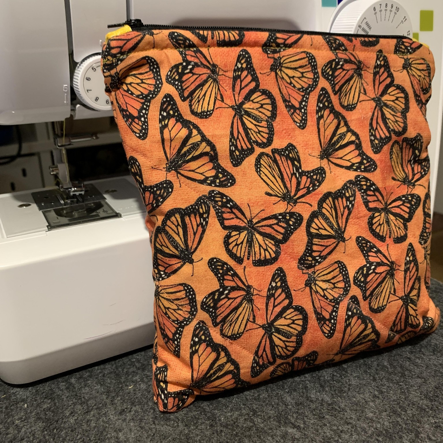 Square Butterfly Pouch - image 4 - student project