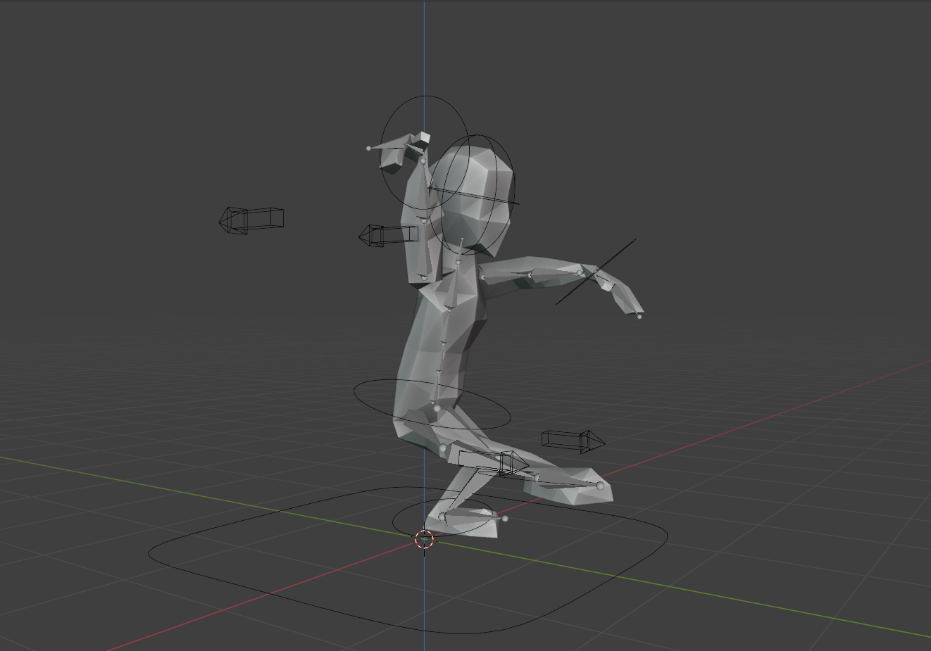 KungFu Gesture Rigging - image 1 - student project