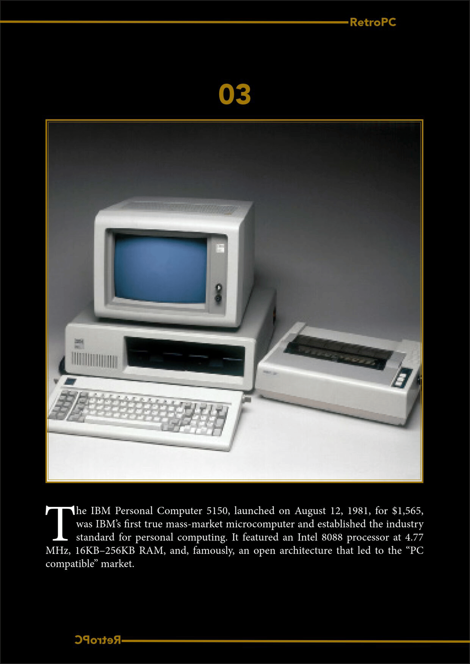 RetroPC catalogue - image 4 - student project