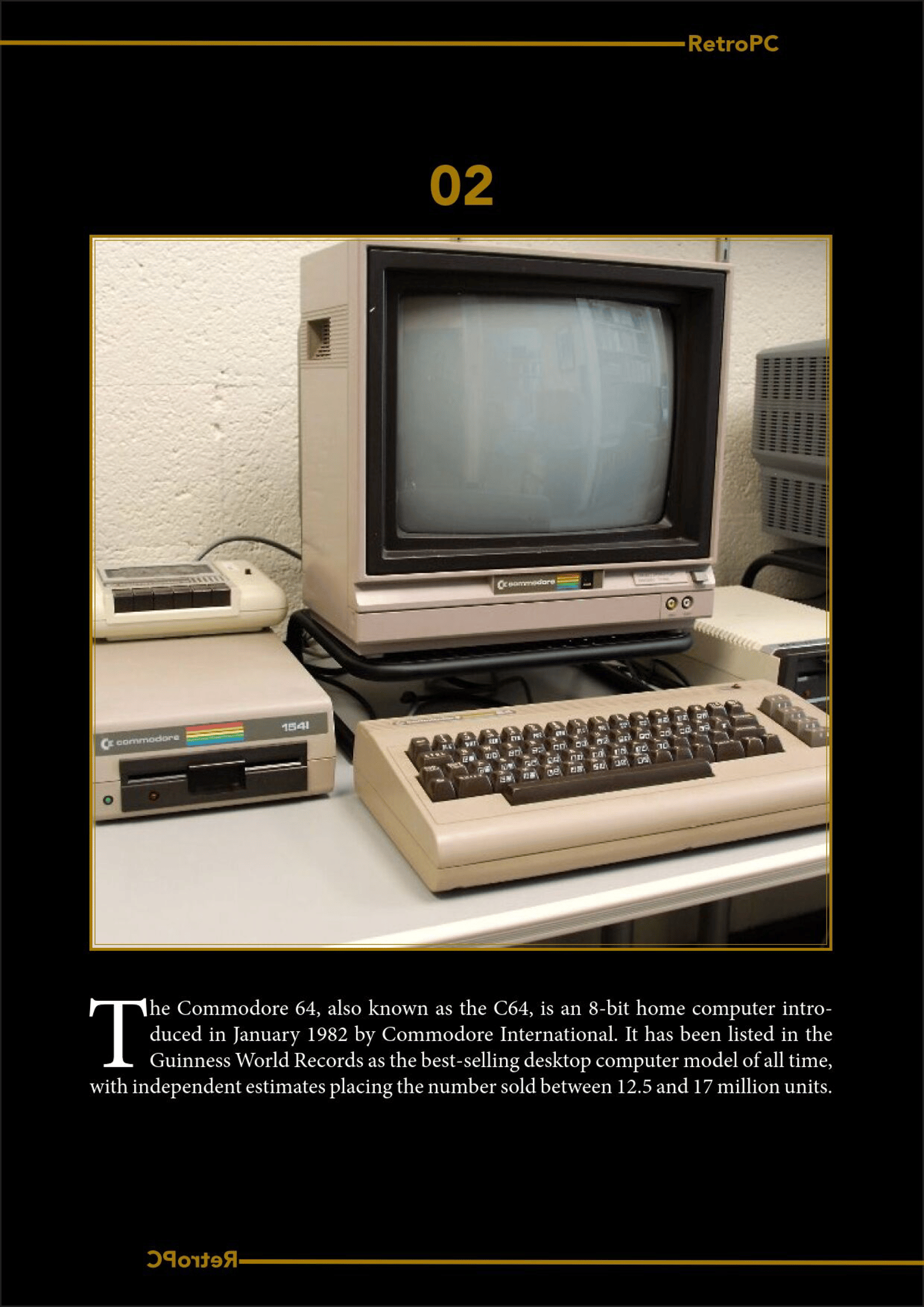 RetroPC catalogue - image 3 - student project