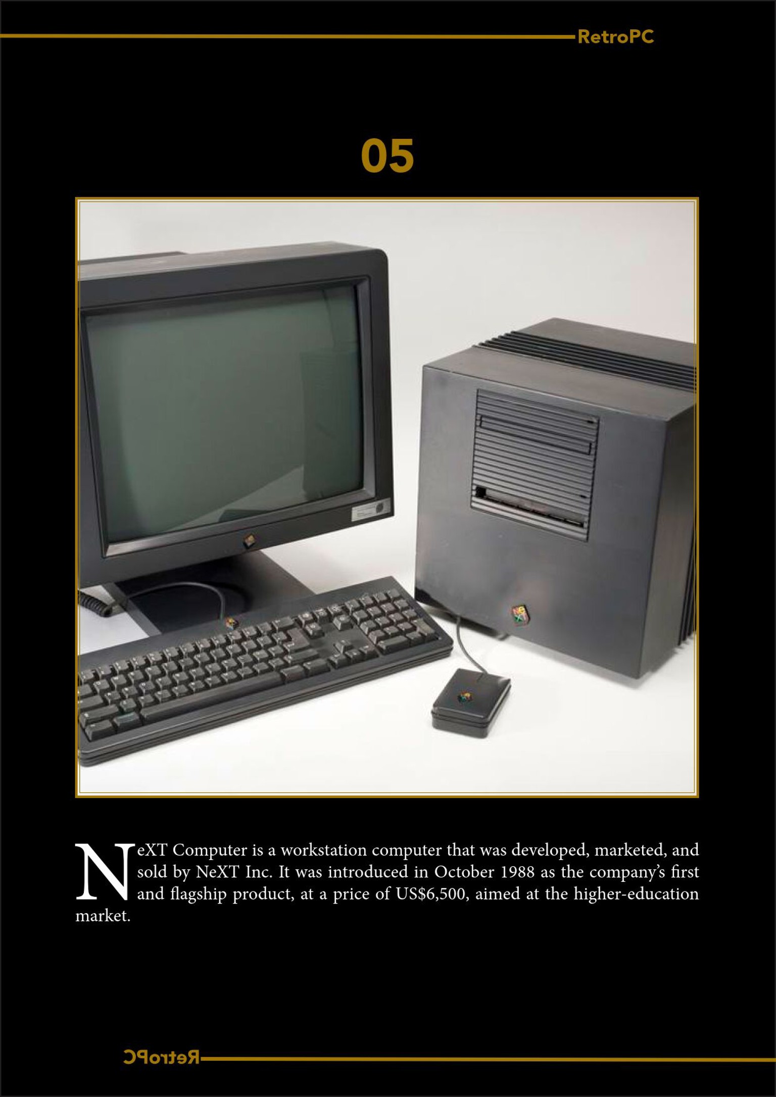 RetroPC catalogue - image 6 - student project