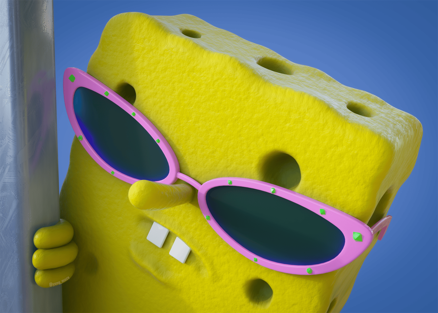 Spongebob Meme - zbrush - image 1 - student project
