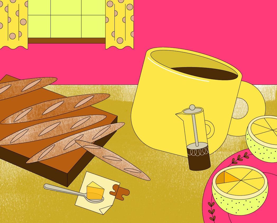 french breakfast - image 1 - student project