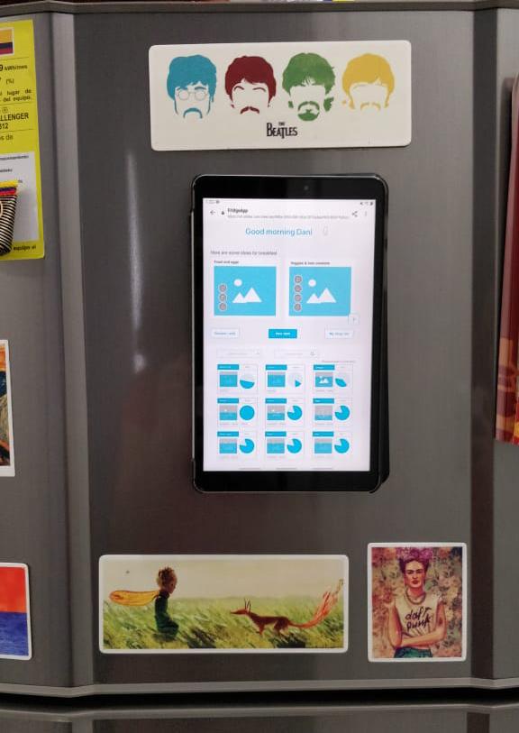 Fridge App Prototype - image 5 - student project