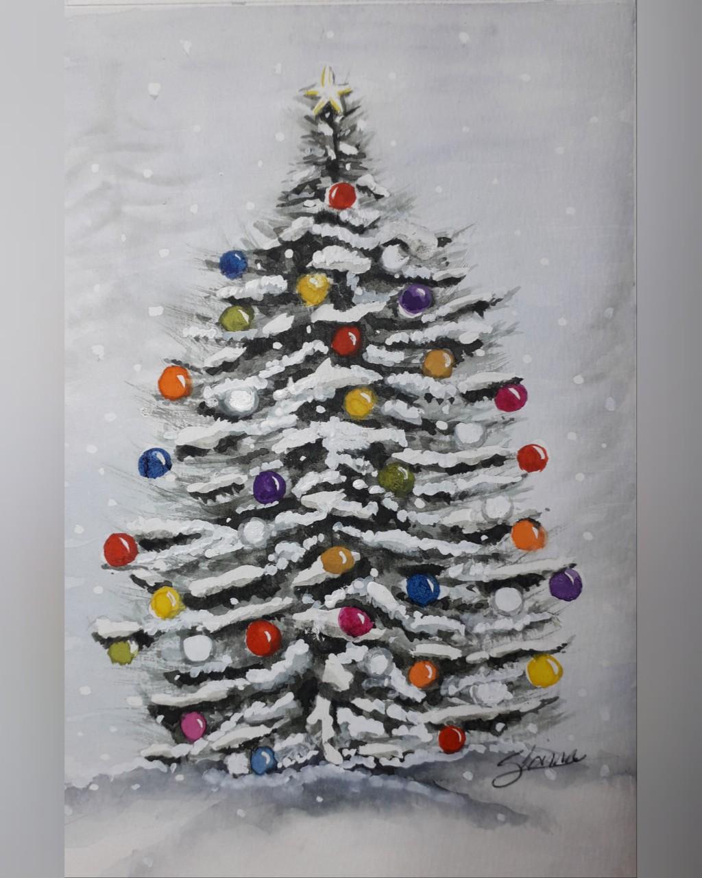 Christmas tree - image 1 - student project