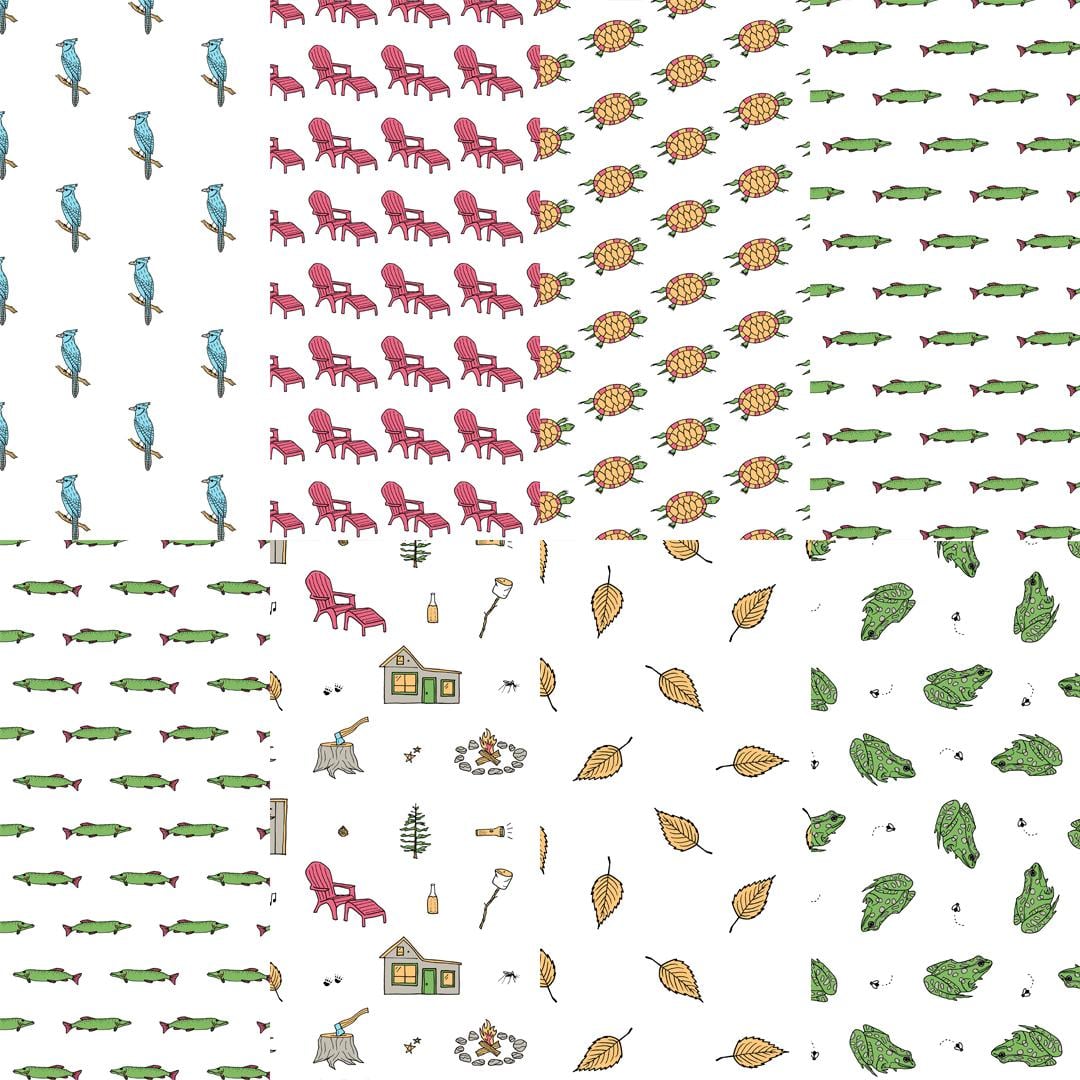 Canadian Outdoors Pattern - image 3 - student project