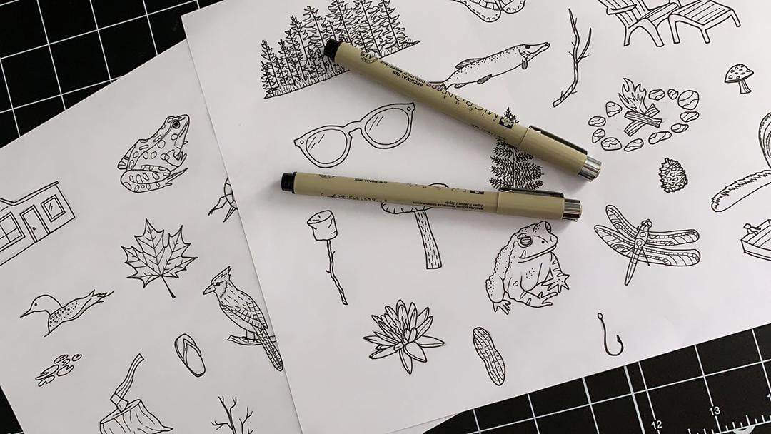 Canadian Outdoors Pattern - image 1 - student project