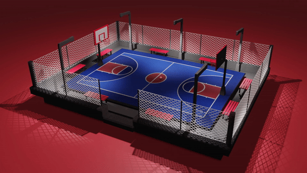 Basketball Court - image 1 - student project