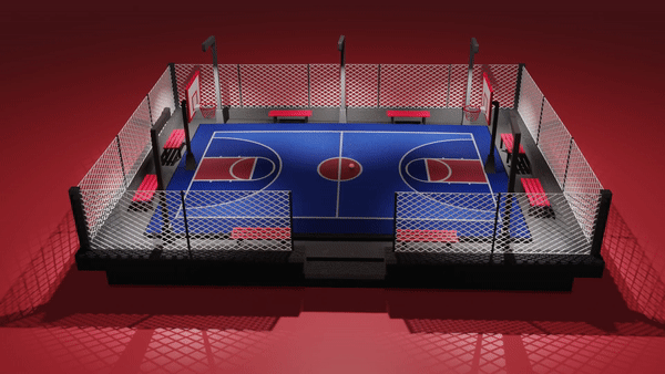 Basketball Court - image 2 - student project