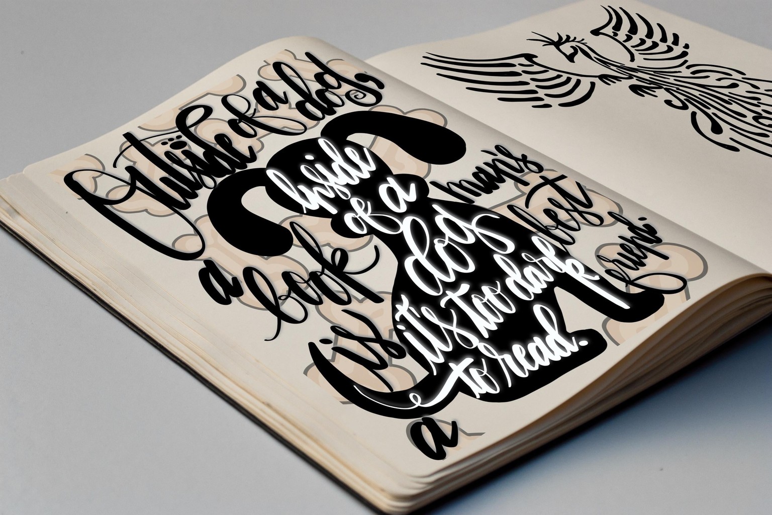 Using a Mockup for my Sketchquote - image 1 - student project