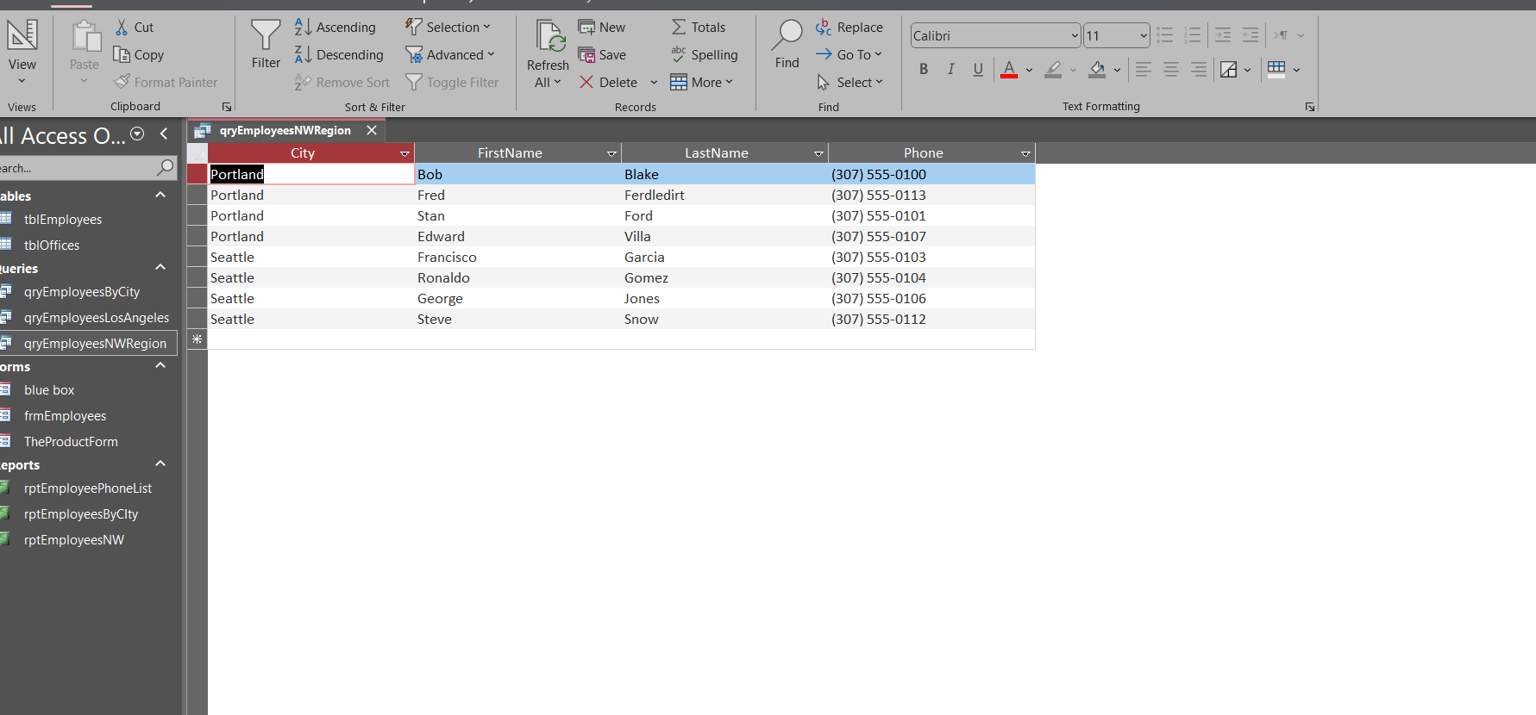 my access db - image 8 - student project