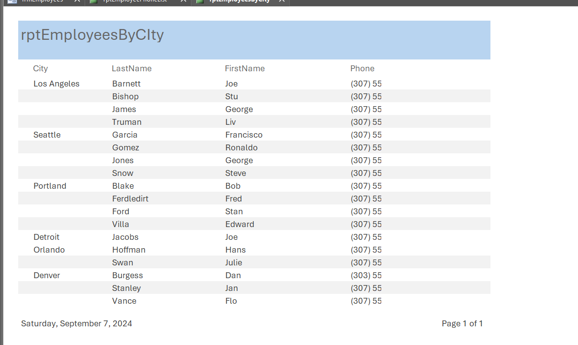 my access db - image 13 - student project