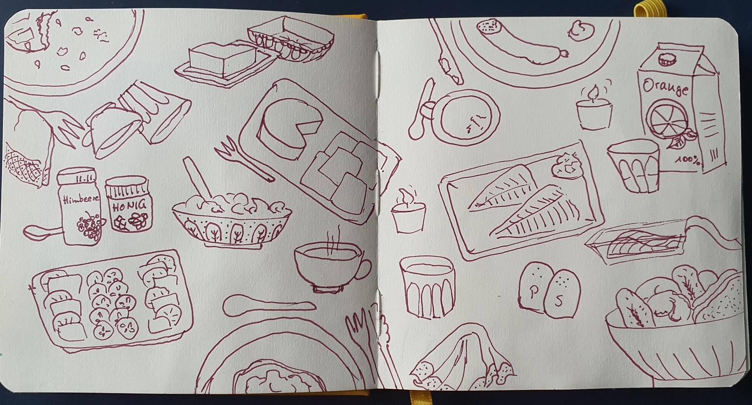 Daily Sketchbook prompts - image 2 - student project