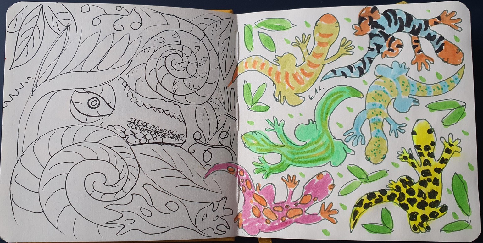 Daily Sketchbook prompts - image 3 - student project