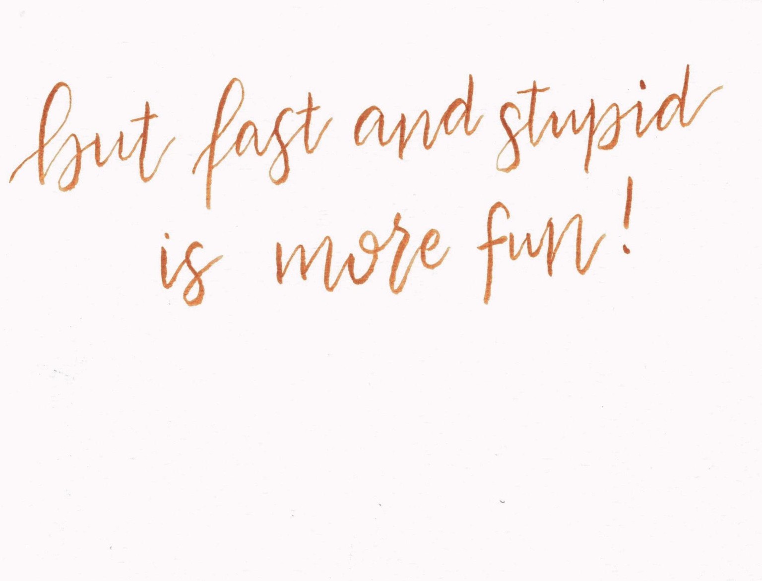 Brush Lettering Fun - image 1 - student project
