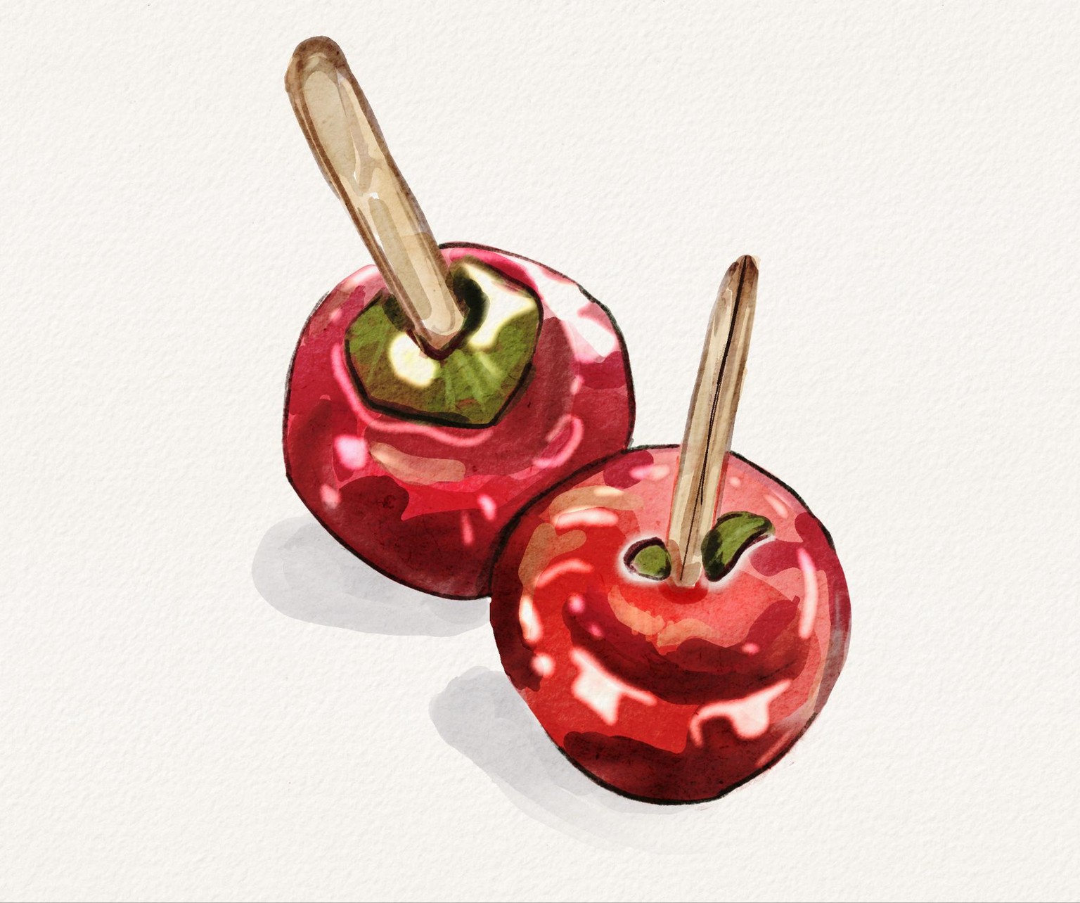 Fruit in watercolour - image 4 - student project