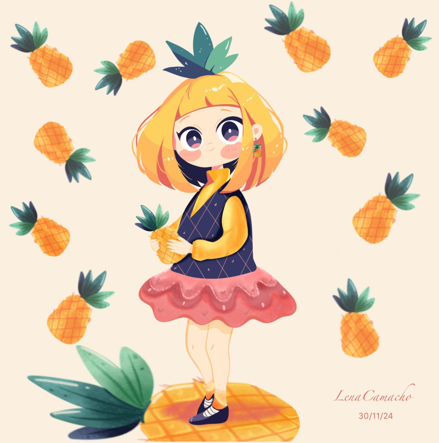 Cute girl - image 2 - student project