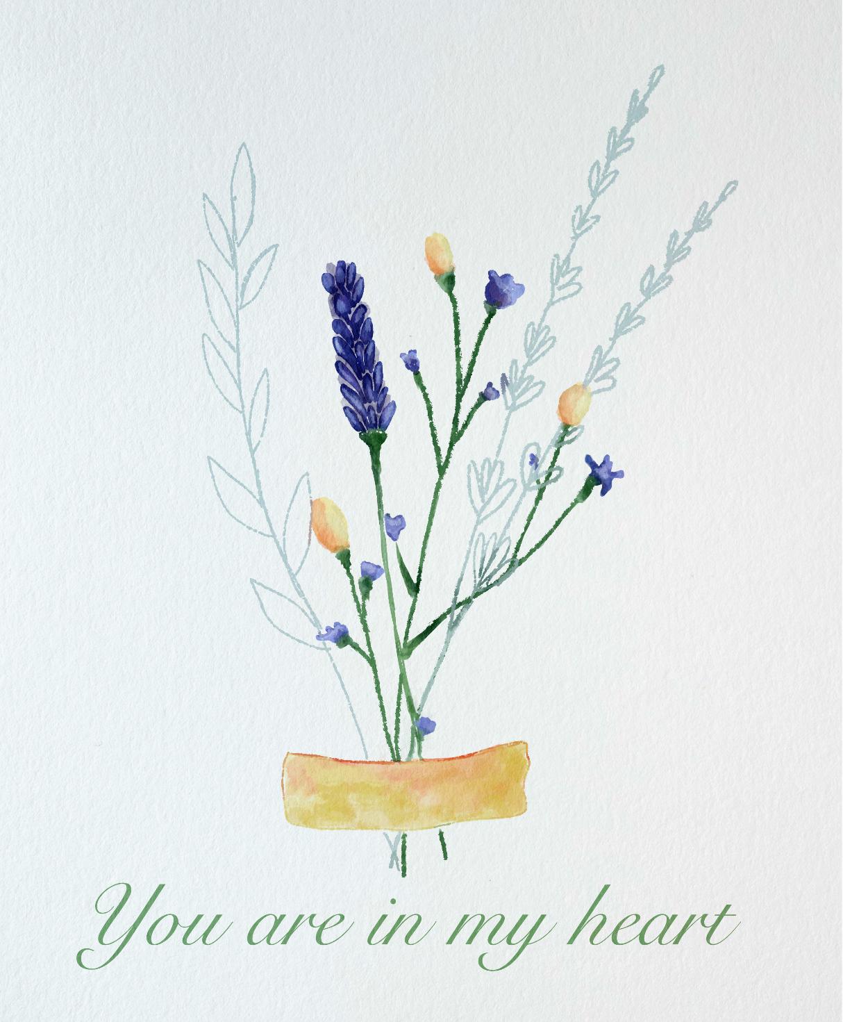 Cute florals and amazing watercolour paintings - image 1 - student project